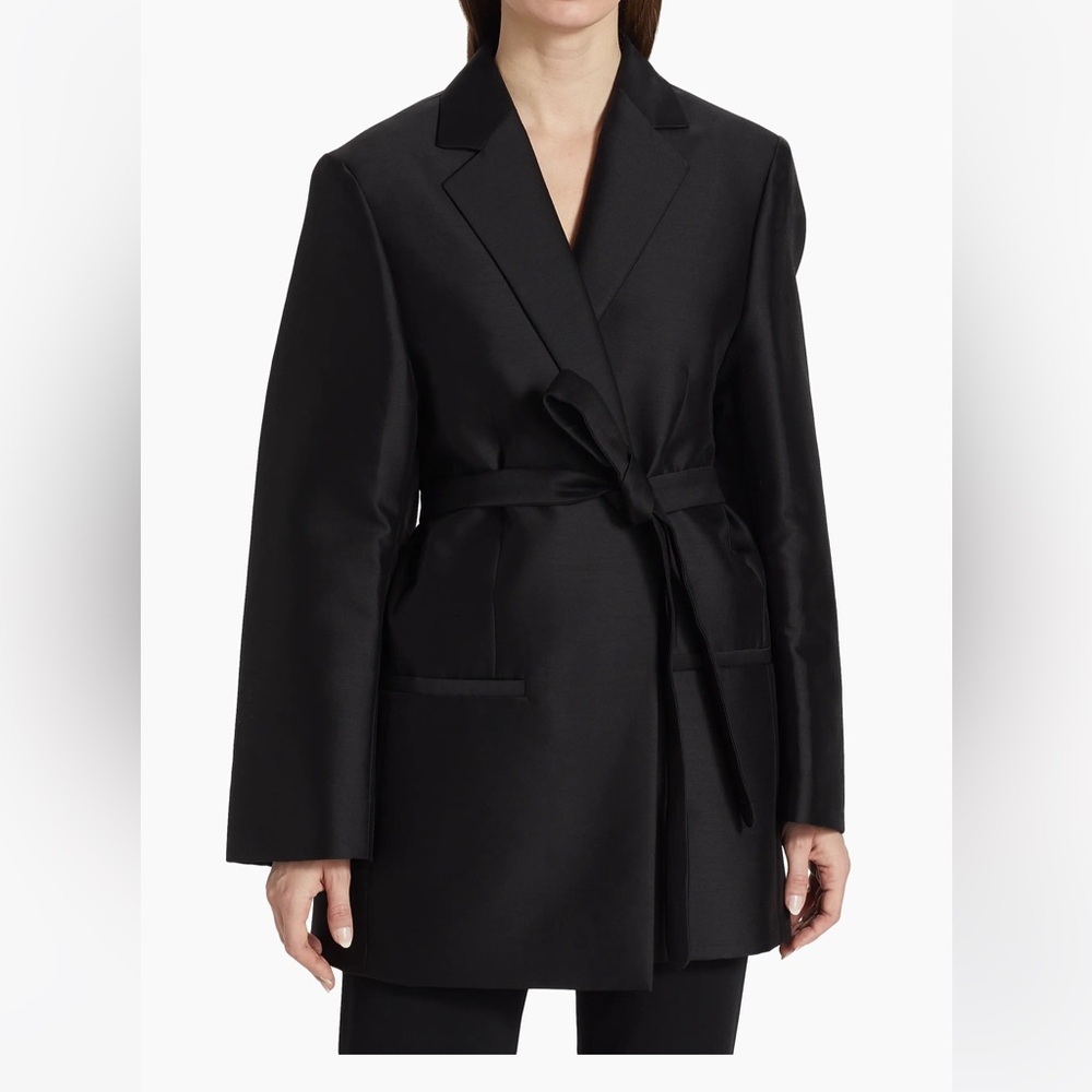 Toteme  Belted Evening Blazer black size 42